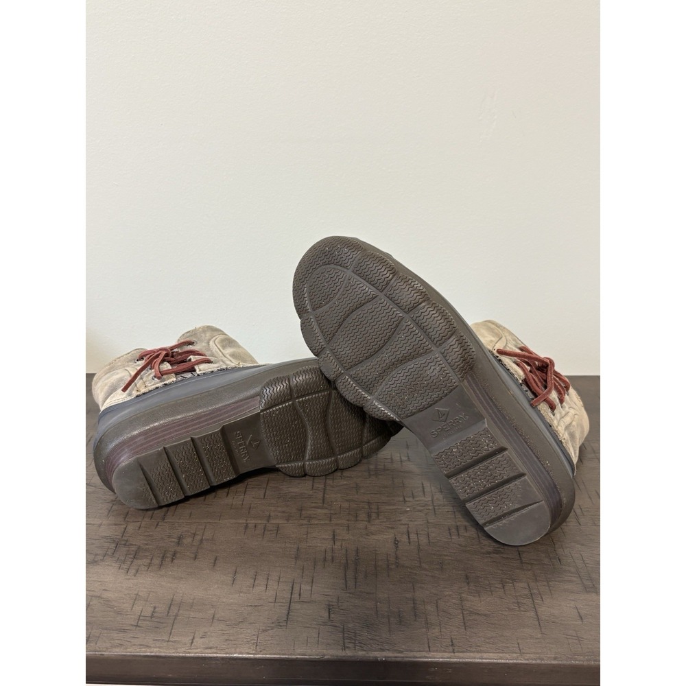 Sperry Top Sider Saltwater Wedge Tide Duck Boots Women's Size 7 Gorpcore - Picture 15 of 16